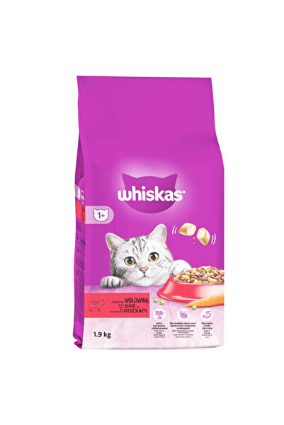 Whiskas ΓΑΤΟΤΡΟΦΗ ΚΡΟΚΕΤΑ 1,9kg. - (ΜΟΣΧΑΡΙ)