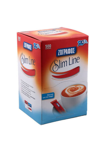 zografos ΖΩΓΡΑΦΟΣ ΓΛΥΚΑΝΤΙΚΟ SLIM LINE STICKS (500τεμ.)