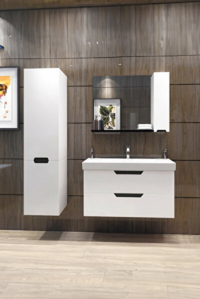 ERTEKPA Lotus Banyo Dolabı Takımı 85cm
