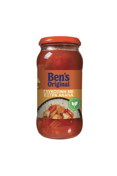 Uncle Bens BENS ORIGINAL ΣΑΛΤΣΑ 450gr. - (ΓΛΥΚΟΞΙΝΗ ΜΕ ΕΞΤΡΑ ΑΝΑΝΑ)