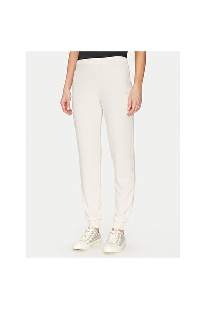 Guess Pantaloni de damă din material textil O5GB05KCQP2 Crem