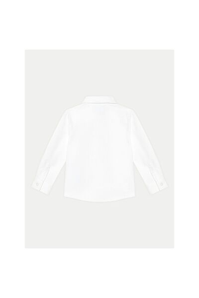 Guess Tricou unisex pentru copii N5RH10W9CL0 Alb