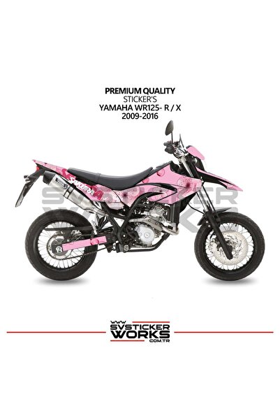 ARONA ملصق طلاء ياماها WR125 R-X، طقم جاهز لطلاء المحرك بتصميم ساكورا، جودة ع...