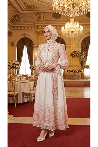 melisa as moda tesettür elbise nişan dügün özel günler