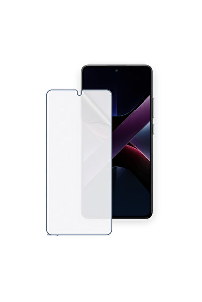 schitec Poco X7 Pro Uyumlu Ön Yüzey Nano Şeffaf Hidrojel Ekran Koruyucu