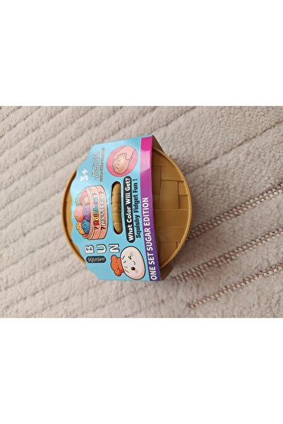 BUN Dumpling Işıltılı Sürpriz Squishy Oyuncak – Simli Yumuşak Sıkılabilir Str...