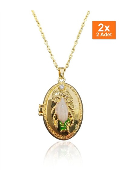Bozhi Steel Necklace Gold 45cm Stylish Gift