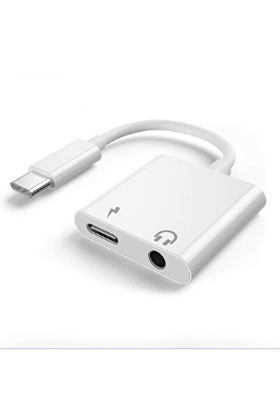 ForWhat Typec 2 In1 Aux Converter Adapter for Office Home Office Devices