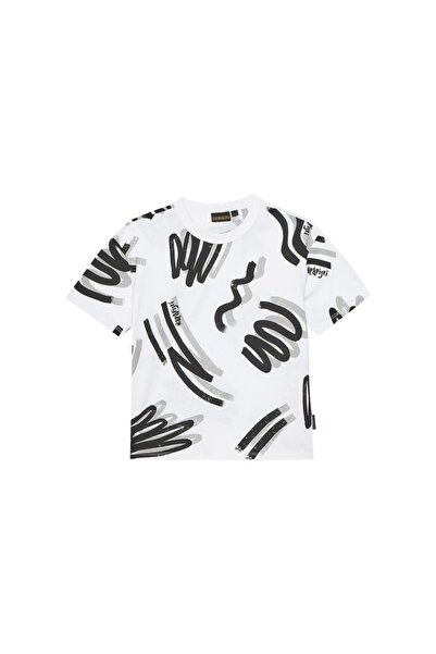 Napapijri Tricou băieți NP0A4IGWFCM1 Alb