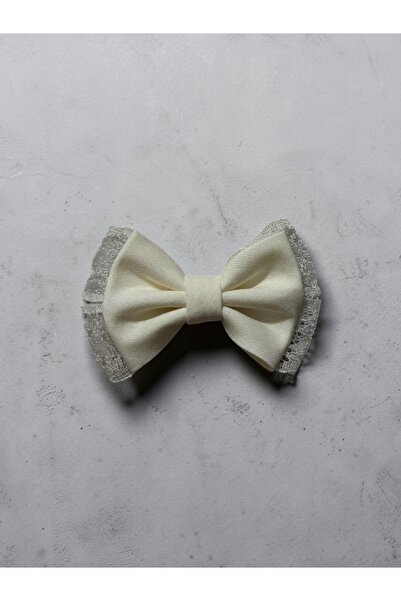 egomi kalpten gelen elle üretilen Tulle Detailed Hairless Baby Clip