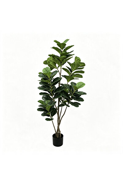 Garvee Artificial Fiddle Leaf Fig Tree 5 ft Tall Fake Ficus Tree for Home Dec...