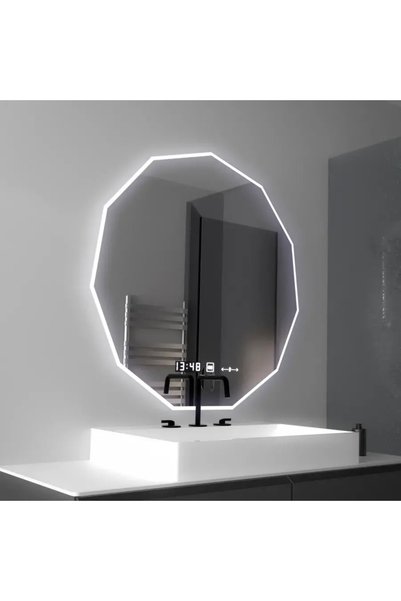 ALC-Shop Oglinda LED 60cm, POLIGON Senzor MotionGlow Marcello, Sistem Dezaburire