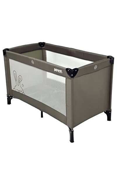 Fun Moment Baby Cot And Folding Bed, Brown
