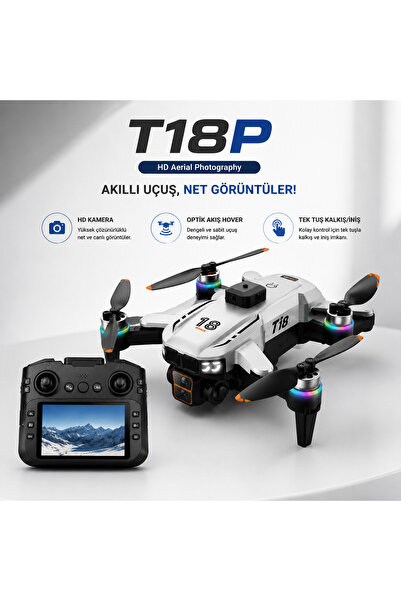 Rio Katlanabilir Drone Brushless Motor Optik Akış Sabitlemeli Uzaktan Kumanda...