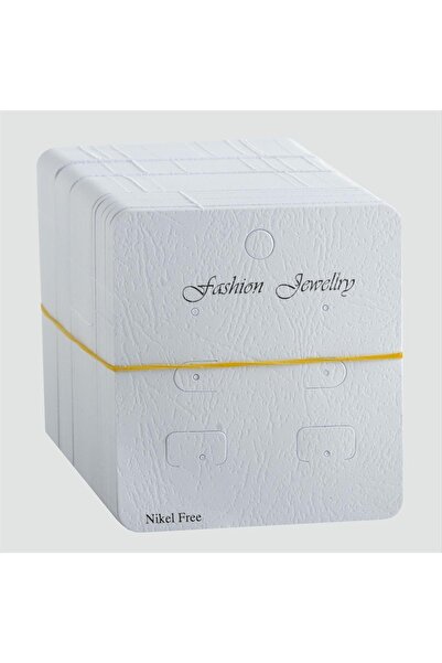 ZERO LAND Ilkestor 6-Hole Luxury (124620) Earring Card-White