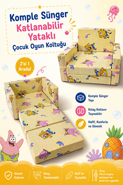 LENSA HOME Çocuk Koltuğu - Komple Sünger - (0-4 YAŞ)