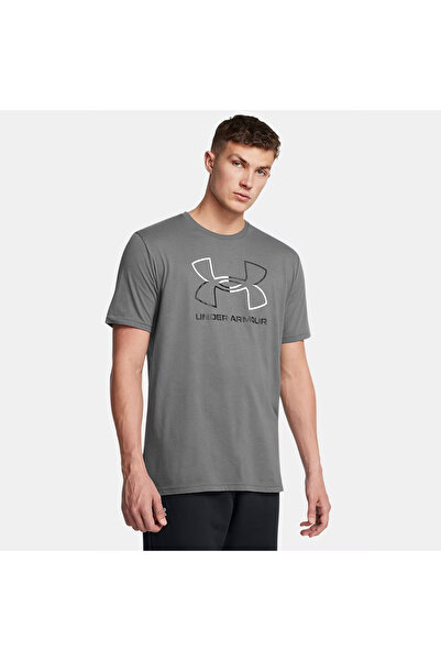 Under Armour تي شيرت رجالي رمادي من Rival Waffle