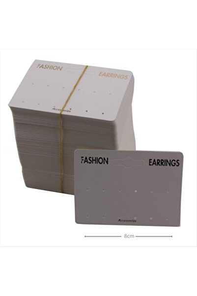 ZERO LAND Ilkestor 12-Pack (151028) Earring Cards-White