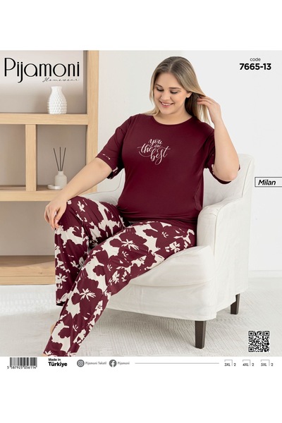 Büyük beden pijama takımı