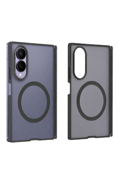 BLUEO Husa pentru Samsung Galaxy Z Fold8, Skin Friendly Frosted Anti-Drop Mag...