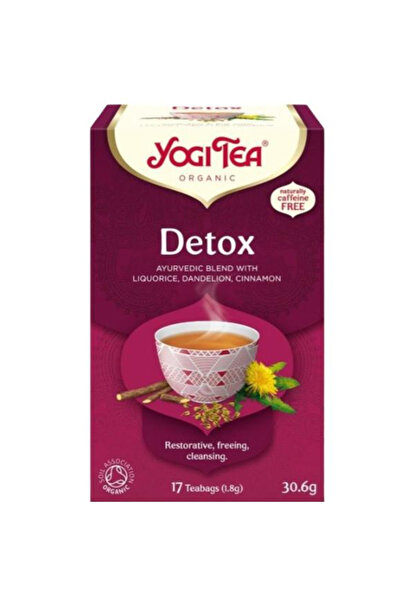 Pronat Βιολογικό Αποτοξινωτικό Τσάι - Yogi Tea Organic Detox, 17 φακελάκια