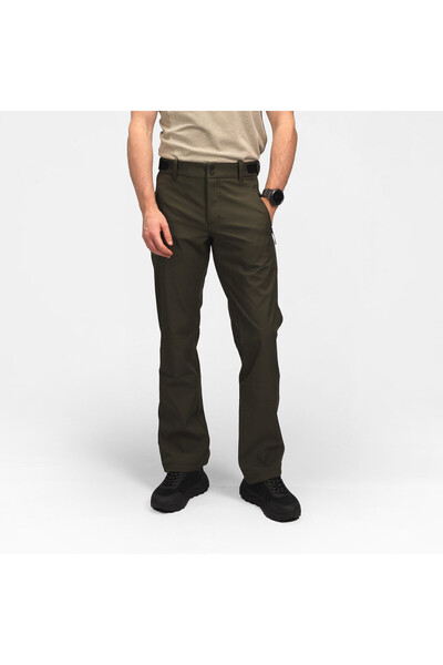 NORTHFINDER Pantaloni outdoor softshell pentru bărbați - GERON1, Verde