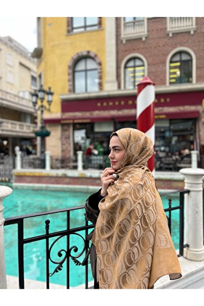 Duyguscarfs Halka Desen Pamuk Jakar Şal