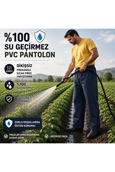 go out PVC %100 Su Geçirmez Dikişsiz Sıcak Pres Yapıştırma Avcı Balıkçı Tarla Için Su Geçirmez Tek Alt Pantolon