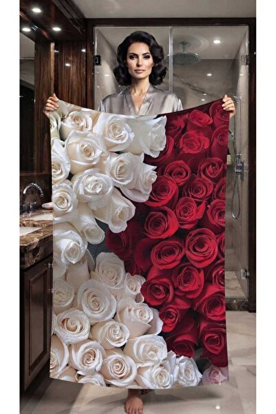 Elmas Dizayn Custom Design Brand Bath Beach Sports Towel Luxury Premium Organ...