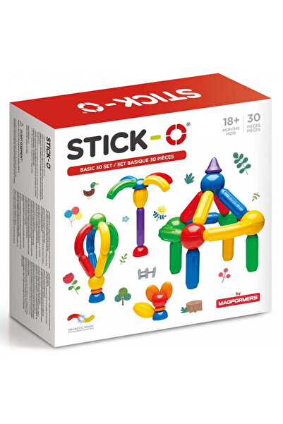 Magformers Plăci magnetice Stick-O Basic Set 30