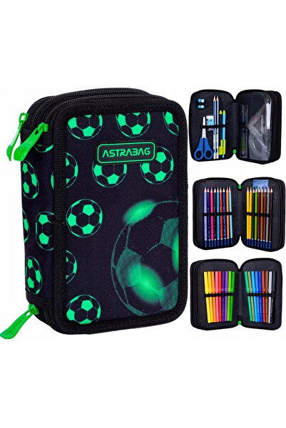 Astrabag Penar triplu cu accesorii Jumbo Neo Football Astra