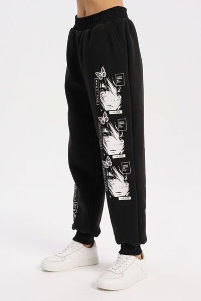 classy moda Unisex Butterfly Printed Baggy Pants