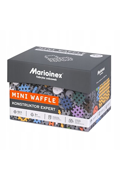 Marioinex Blocuri Waffle Constructor Expert 501 EL.