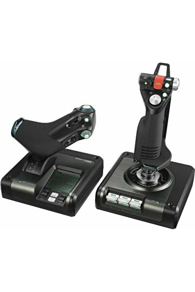 logitech G Saitek X52 Pro Ενσύρματο Χειριστήριο Πτήσης Συμβατό με PC