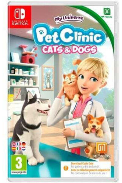 Microids My Universe Pet Clinic Γάτες & Σκύλοι (Κωδικός σε Κουτί) Παιχνίδι γι...