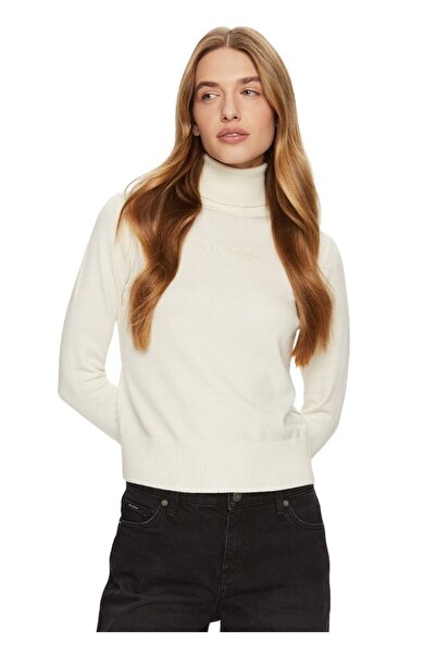 Guess Jeans Πλεκτή Μπλούζα W4BR15Z3HO2-G293 - Off White - xl