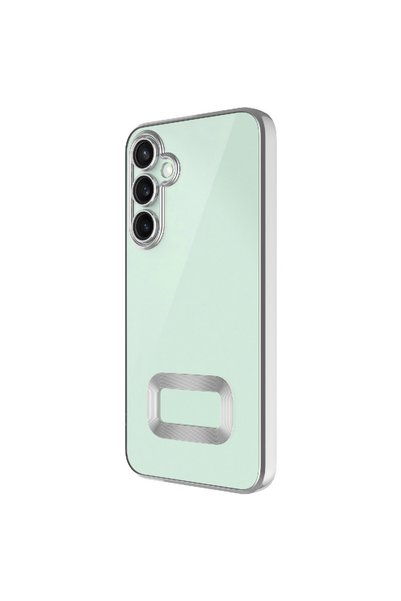 zore Galaxy S24 Fe Case with Camera Lens Protection, Logo Displaying, Slim an...