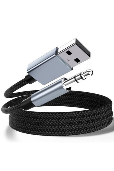 evimdeyokyok كابل USB إلى AUX ZR1198