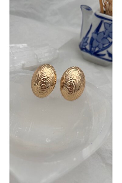 Doğaltaş Masalları Steel earrings