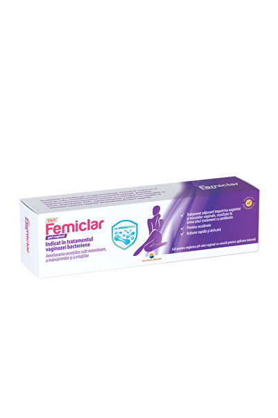 SUN WAVE PHARMA Femiclar Gel Vaginal Tub 40ml