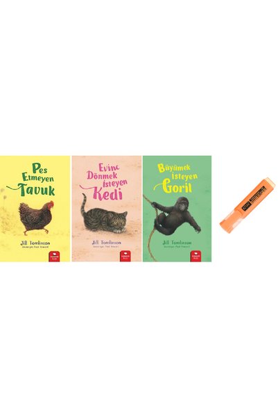 Redhouse Kidz Yayınları دجاج لا يخاف من موته + قطة ترغب في العودة إلى المنزل ...