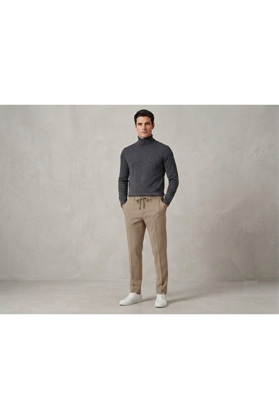 Generic Brand Cavanna Jogger Fit Smart-Casual Trousers 9395