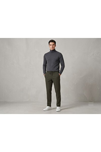 Generic Brand Cavanna Jogger Fit Smart-Casual Trousers 9395