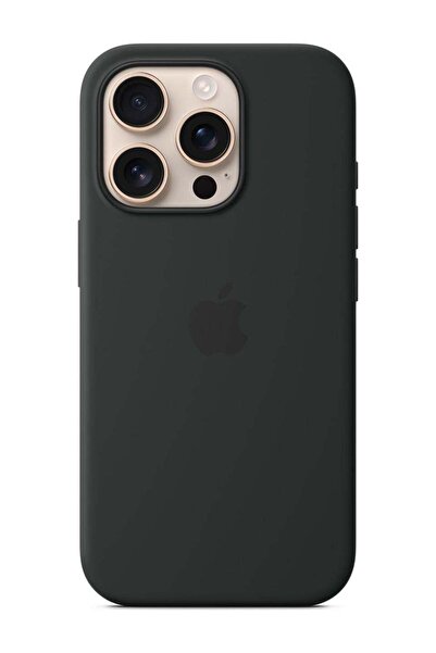 Generic iPhone 16 Pro Silicone Case black, Shockproof Thin Cover, Resists Scr...