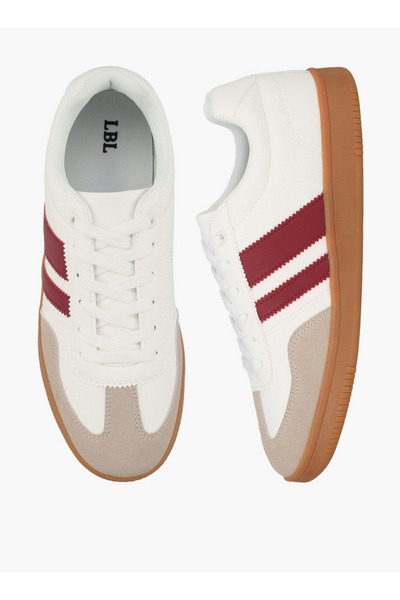 LBL by Shoexpress Men Striped Lace-Up Ankle Sneakers