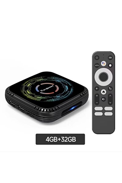 Choice6 جهاز استقبال تلفزيوني ذكي أندرويد 14 بمعالج Allwinner H728 وذاكرة 4-3...