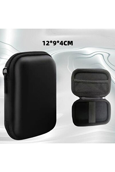 Choice3 Black Upgraded For Earphone Data Storage Bag Cable Organizer Bags Min...