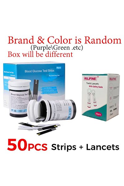 choice2 Only 50 strips Medical Glucometer 50pcs Test Strips Lancets Blood Glu...