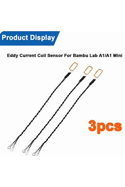 Choice1 3pcs Eddy Current Coil Sensor For Bambu Lab A1/A1 Mini Leveling Flow ...