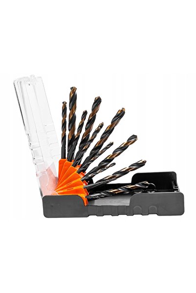 richmann Set de burghie pentru metal 1-10mm, 19 bucăți
